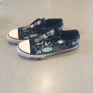 ED HARDY CONVERSE STYLE SNEAKERS